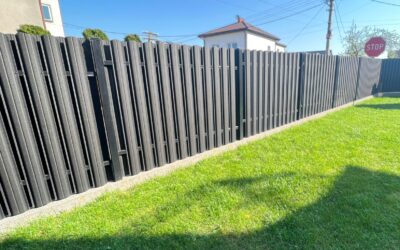 Nowoczesne i trwałe sztachety metalowe do ogrodu