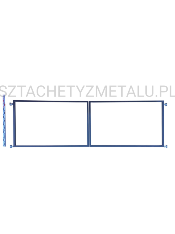 Dvivėrės vartai 40x40x1,5 mm (4,04 m) - obrazek 7